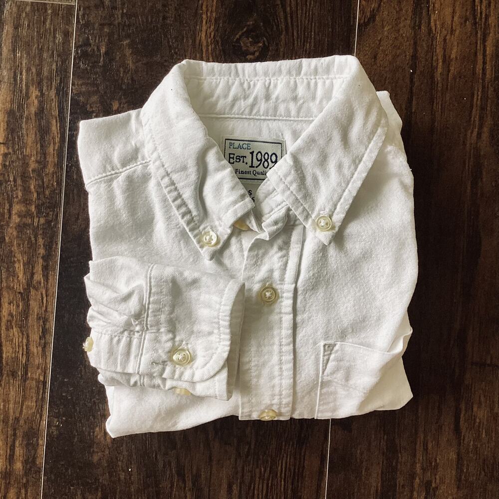 Children's Place White Button Down